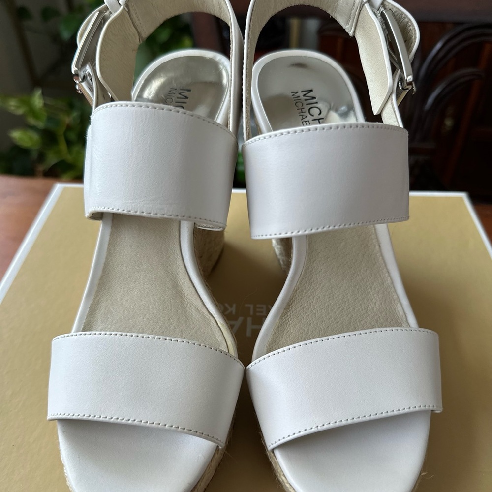 NEW! WTS MICHAEL Michael Kors Wedge Platform Sandals